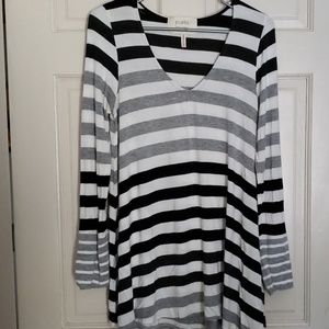 Striped tunic